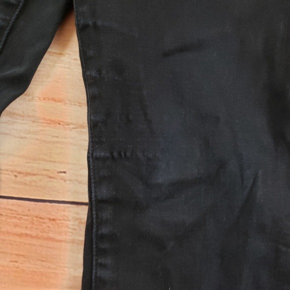 Good American Jeans Women 8 Black Jeggings‎ Skinny Good Waist Crop High Rise - Picture 5 of 12